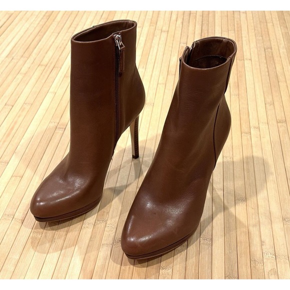 Nine West Brown Heeled Boots - Picture 4 of 14